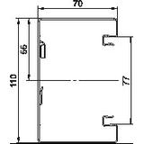 GS-S70110FS, Kanał podparapetowy symetryczny