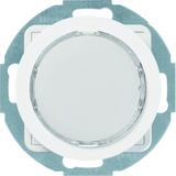 R.x Sygnalizator świetlny LED podświetlenie czerwone/zielone, biały połysk