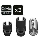Klucze nasadowe do sondy lambda, zestaw 3 szt.