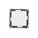 Simon 55 Łącznik pojedynczy jednobiegunowy szybkozłączka Aluminium mat TW1.01/143 KONTAKT