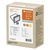 Naświetlacz LED FLOOD COMPACT SENSOR V 20W 830 SYM 100 BK 4058075575264 LEDVANCE