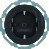 R.classic Gniazdo SCHUKO czarny Berker 47552045 WLS1200BG HAGER