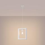 Lampa wisząca ARIES biała