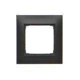 Simon 54 Premium Ramka 1-krotna PREMIUM IP20 / IP44 czarny DR1/49 KONTAKT