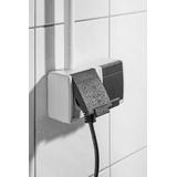 AQUANT 2K gniazdo natynkowe podwójne z uziemieniem 2x2P+Z poziom IP 65 - kolor szary 7035/7016 5042-65 EP Nasielsk