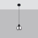 Sollux Lampa wisząca ALINO 1 czarna SL.1141