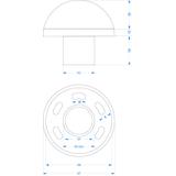 Grzybek sztycowy ochronny GSO 20.1 OPATÓWEK