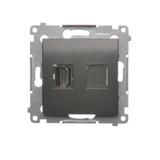 Simon 54 Gniazdo HDMI antracyt