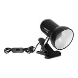 CANARD, lampka biurkowa z metalowym klipsem, 15W, E27, czarna