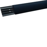 tehalit.AK Kanał podłogowy PVC z pokrywą 18x75 antracyt SL1807507021 HAGER