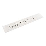INCARA: MULTILINK - 3X2P+Z / USB A+C / 3XRJ45 / HDMI - 2,0 M-BIAŁY, Legrand