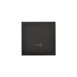 Simon 55 Klawisz pojedynczy z piktogramem /klucz/ do łączników/przycisków Czarny mat