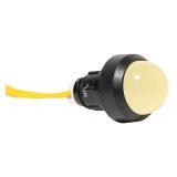 Lampka sygnalizacyjna LED D=20mm żółta 24V AC LS LED 20 Y 24VAC 004770815 ETI