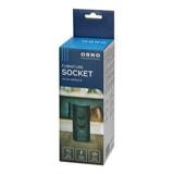 Gniazdo meblowe 2x2P+Z (Schuko), 2xUSB (typ A+C; 2,4A), czarne