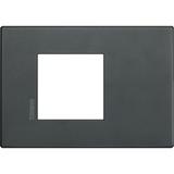 AXOLUTE - RAMKA PROSTOKĄTNA AIR - 2 MODUŁY - ZAĆMIENIE, Bticino