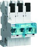 MCB SLS Wyłącznik nadprądowy selektywny 3P E 63 A szyny Cu 40-12x5/10mm HTS363E HAGER