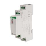 Przekaźnik bistabilny grupowy z pamięcią na szynę DIN 230V z przekaźnikiem inrush 160A/20ms BIS-412M-LED F&F