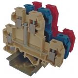 Złączka gwintowa – piętrowa, plus 4 mm2 (czerwona) VS 4 NAI + 003901302 ETI