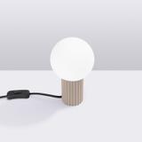 Lampa biurkowa HALO taupe