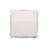Simon Basic Gniazdo wtyczkowe Schuko do wersji IP44 16A 250Vzaciski śrubowe biały BMGSZ1B.01/11 BMGSz1B.01/11 KONTAKT