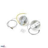 ROZETA SUFITOWA OKRĄGŁA BIAŁA Z LINKĄ 100CM