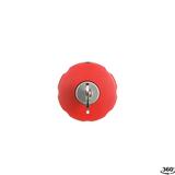 Przycisk bezpieczeństwa kluczykowy 1NO1NC czerwony CE4K1-10R-11