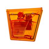 X10/CE/M2B/AL  X10 midi część optyczna bursztynowa soczewka 7092340FUL-0376 EATON