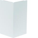 tehalit.BRS Pokrywa kąta zewnętrz. do kanałów z pokrywą 120mm stal biały BRS1202A9016 HAGER