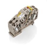 ZTR 6-2 E / 230V UC Złączka szynowa rozłączalno-pomiarowa /10szt./ WEIDMULLER