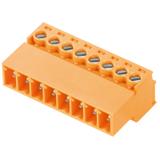 SCZ 3.81/08/180G SN OR BX Wtyk PCB (złącze wiązki), 3.81 mm, Liczba biegunów: 8, Przyłącze z jarzmem /50szt./ 1969610000 WEIDMÜLLER