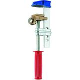 Zacisk imadło z izolowanym uchwytem, do szyn, niebieski do PEN