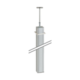 Simon Connect Kolumna 1-stronna wys.3m 70x60mm aluminium ALK1100/8 KONTAKT