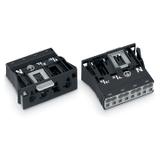 WINSTA wtyk 4-torowy SnapIn czarny