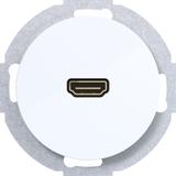R.1/R.3 Gniazdo HDMI biały Berker 3315422089 WLF4379WG HAGER