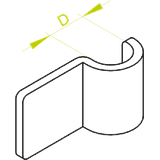 UDFB40 ; Uchwyt kabla