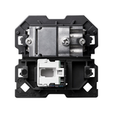 Simon 100 Gniazdo antenowe R/TV-SAT zakończeniowe+komputerowe RJ45 kat.6 (mechanizm bez ramki montaż