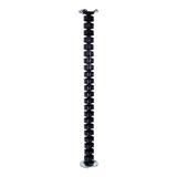 Incara: Vertebra - 4 Przedziały Metalowa Stopa - 0,8 M-Czarny 654991 LEGRAND