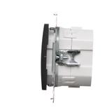 Simon 54 Elektroniczny łącznik/przycisk 4-krotny do sterowania 4 obwodami antracyt DEW4.01/48 KONTAKT
