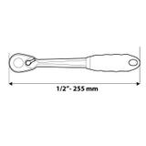 Grzechotka 1/2", 255 mm