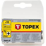 Końcówki wkrętakowe PH2 x 25 mm, 10 szt.