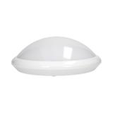 BREVA, plafon oświetleniowy z mikrofalowym czujnikiem ruchu, 60W, E27, IP44, poliwęglan mleczny AD-PL-316WE27PMM ORNO