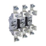 NH3 Triple Pole Base CE podstawa NH3 3P 630A mont. szyna DIN i śruby podwójny styk TD3-D EATON