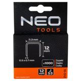 Zszywki typ J, 12 mm, 1000 szt.