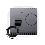 Simon BASIC WMUR-011xxx-4011 Regulator temperatury z czujnikiem zewnętrznym, 16A, 230V~. Montaż gnia BMRT10ZS.02/43 KONTAKT