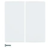 BERKER Q.x KNX RF quicklink Przycisk podwójny biały aksamit 85146129 HAGER