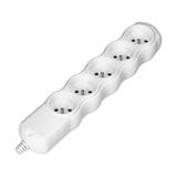 Rozgałęźnik wielogniazdowy 5x2P+Z biały OR-AE-13266/W ORNO