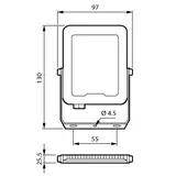 BVP164 LED24/840 PSU 20W SWB CE Naświetlacz