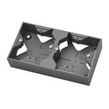 ARIA Puszka instalacyjna podwójna - kolor szary mat