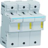 Rozłącznik bezpiecznikowy cylindryczny 3P 22x58mm LR703 HAGER