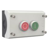 M22-I2-M1 Kaseta sterownicza 2-otworowa START/STOP szara IP67 216529 EATON